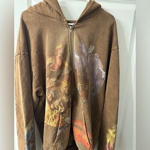 UTOPIA TOUR ZIP-UP HOODIE TRAVIS SCOTT size 2XL brand new